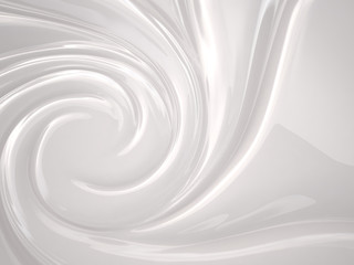 White cream, 3D © iuyea