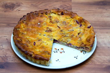 Apfel-Birnen-Pflaumen Tarte