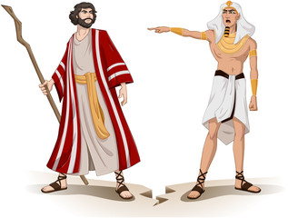 Pharaoh Sends Moses Away For Passover - 62935631