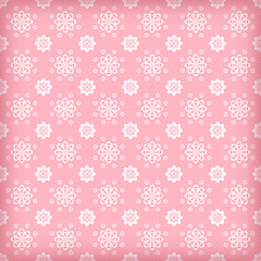 Vivid floral pattern.