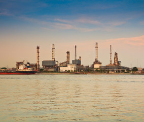 Oil refinery industrial