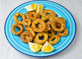 fried calamari rings