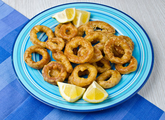 fried calamari rings