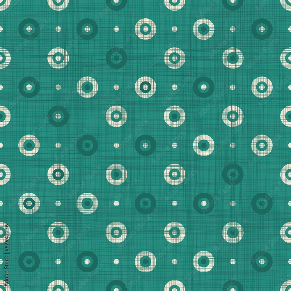 Aufkleber cute geometric seamless pattern with fabric texture effect