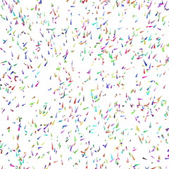 Texture from multi-colored triangles