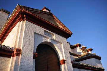 Fototapeta na wymiar Iglesia de San Nicolás, Granada, Andalucía, España