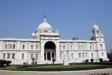 Obraz premium Victoria memorial, Kolkata, India