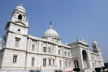 Obraz premium Victoria memorial, Kolkata, India