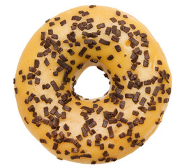 Donut isolated on white background