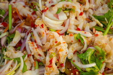 Spicy chicken salad