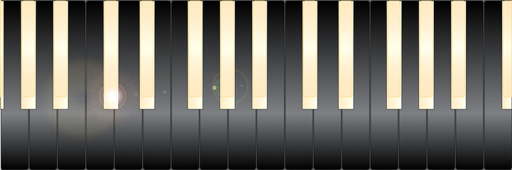 White And Black Piano Keys