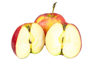 Fresh red apples