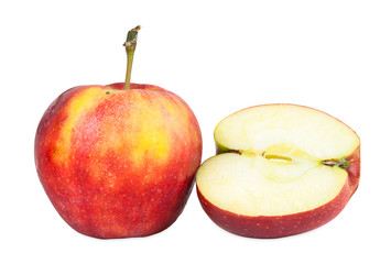 Fresh red apples