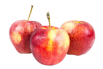 Fresh red apples