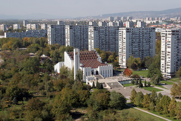 Obraz premium Church of Holy Cross in Zagreb