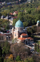 Fototapeta na wymiar Mirogoj cemetery in Zagreb. Croatia.