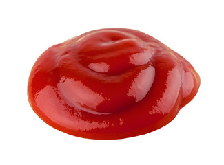 Tomato ketchup closeup