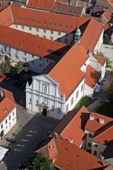 Church of the St Catherine of Alexandria in Zagreb, Croatia.