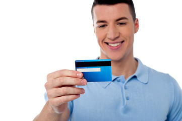 This is my new credit card