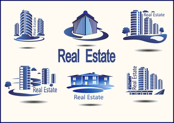 Set of vector icons Real Estate