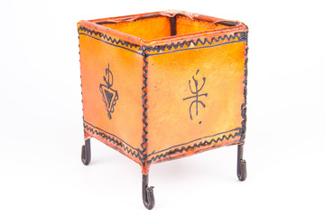 Moroccan Lantern isolated on white background