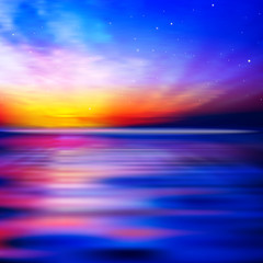 Fototapeta na wymiar abstract background with sea sunrise