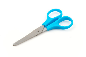 Scissors isolated white background
