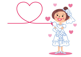赤い糸　新婦　花嫁