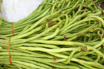 long bean in the market