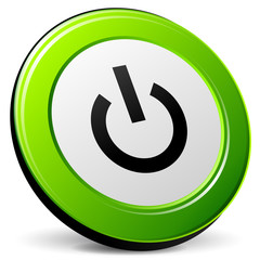 Vector 3d start icon