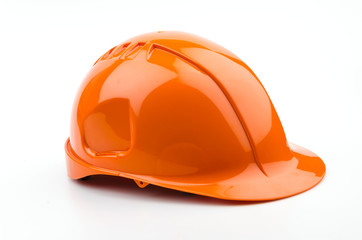 Isolated safety helmet hat