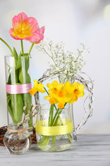 Beautiful spring flowers