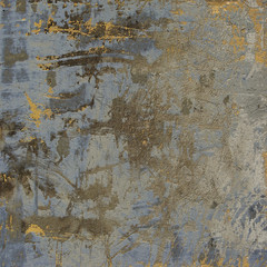 3d abstract grunge gray yellow beige wall background