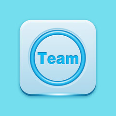 Blue icon edge light