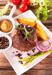 Fresh steak