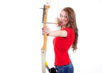 woman archery
