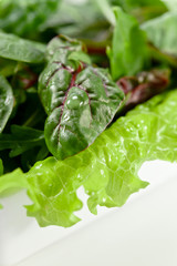bowl of mixed salad