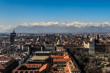 Turin Italy Skyline