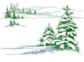 Winter landscape