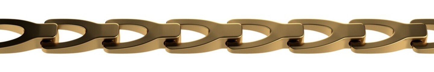 Obraz premium realistic 3d render of chain