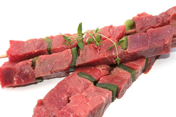 brochettes de boeuf