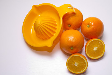 oranges isolated