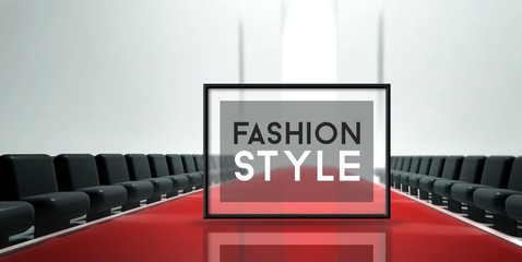 Red carpet runway Fashion Style