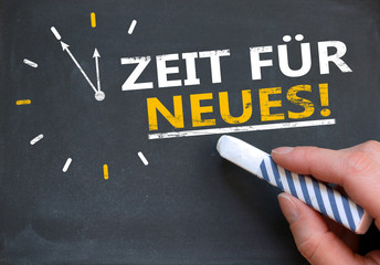 Zeit fpr Neues!