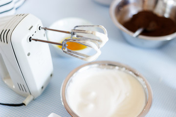 Whipping Cake Batter 