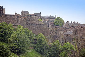 Obraz premium Edinburgh Castle, Scotland, UK