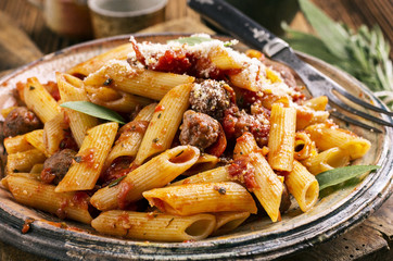 Pasta with Italian Sausage