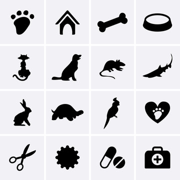 Veterinary Pet Icons