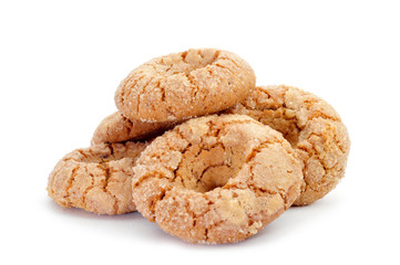roscos de almendra, almond donuts typical of Andalusia, Spain