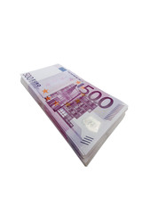 Obraz na płótnie Canvas Fünfhundert Euro-Geldscheine